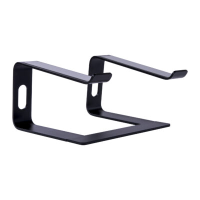 functionele zwarte laptopstandaard