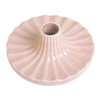 kandelaar, kaarsenhouder, ronde kandelaar, decoratieve accessoire, Veelzijdige kandelaar, Kandelaar oudroze