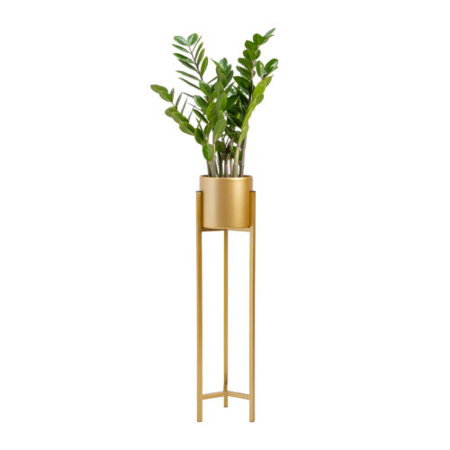 gouden plantenrek