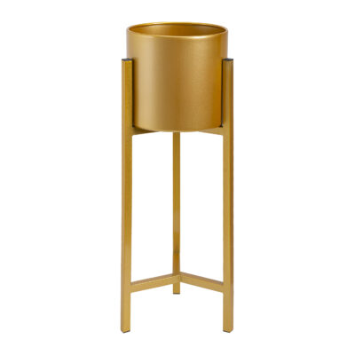 gouden plantenstandaard klein