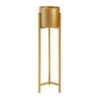 gouden plantenrek