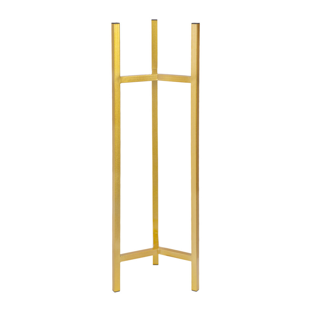 Gouden plantenstandaard medium