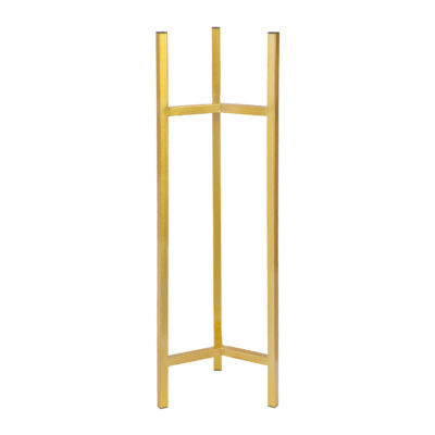 Gouden plantenstandaard medium