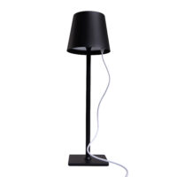 Dimbare tafellamp - Draadloze tafellamp - Zwart