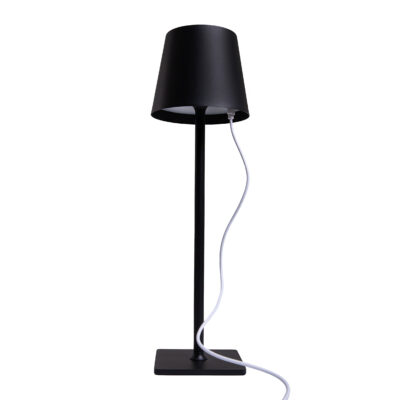 Dimbare tafellamp - Draadloze tafellamp - Zwart