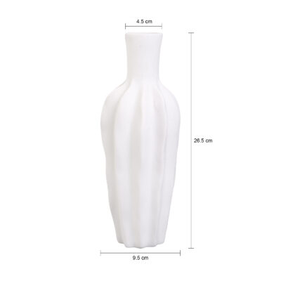 Vaas - Organisch design - Keramiek - Wit