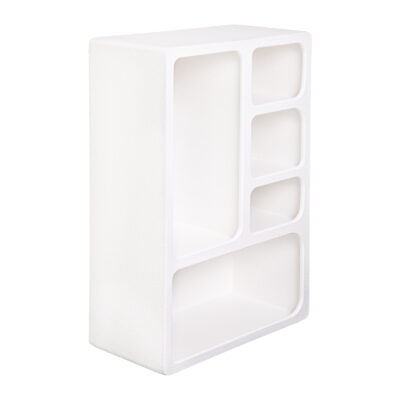 Vakkenkast - 5 Vakken - Wit