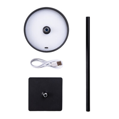 Dimbare tafellamp - Draadloze tafellamp - Zwart