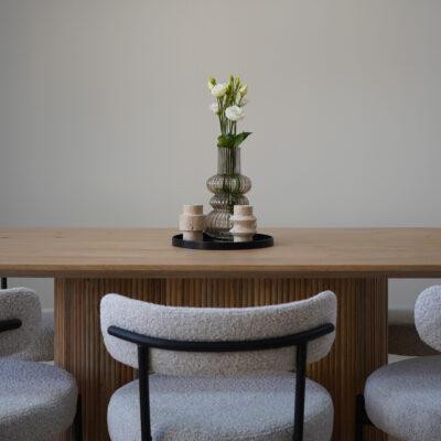 Lewis & Loft Eettafel Lynn – Ovaal – 200×90 cm – FSC®-gecertificeerd mangohout – Naturel