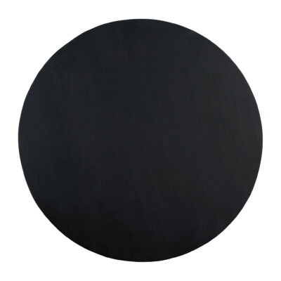 Lewis & Loft Eettafel Levi – Rond – FSC®-gecertificeerd mangohout – Ø120 cm – Zwart