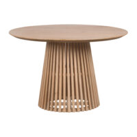 Lewis & Loft Eettafel Levi – FSC®-gecertificeerd mangohout – Rond – Ø 120 cm – Naturel