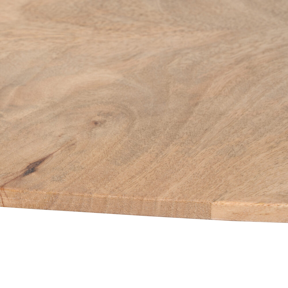 Lewis & Loft Eettafel Luna – FSC®-gecertificeerd mangohout – Deens ovaal – 180×100 cm – Naturel