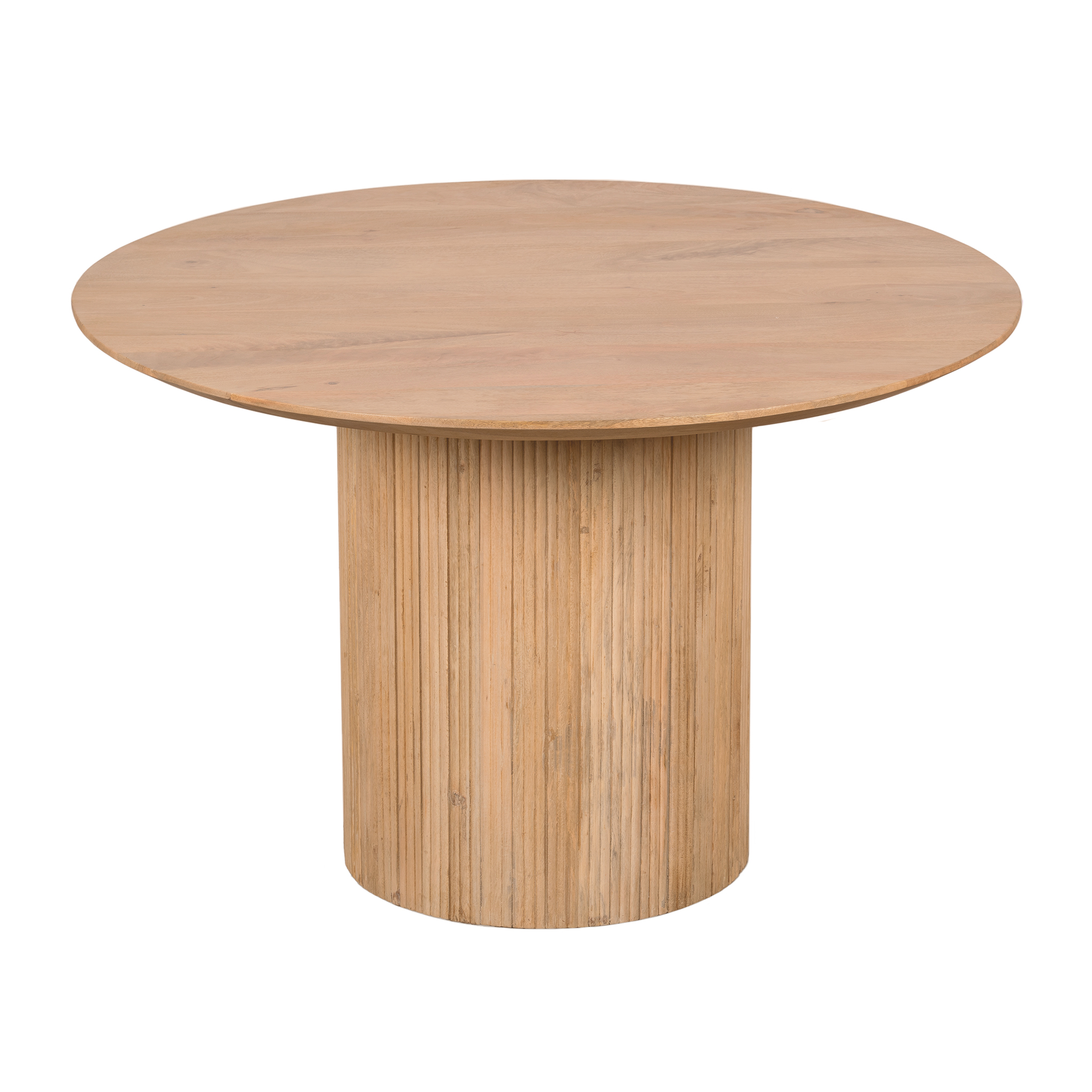 QUVIO Houten dienblad rond – Diameter 24 cm – Zwart