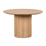 Lewis & Loft Lynn Ronde Eettafel Ø 120 cm – FSC®-gecertificeerd mangohout – Naturel