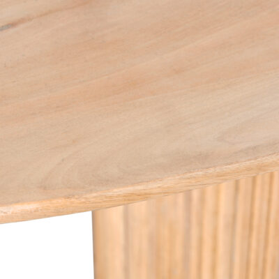 Lewis & Loft Eettafel Lynn – Ovaal – 200×90 cm – FSC®-gecertificeerd mangohout – Naturel