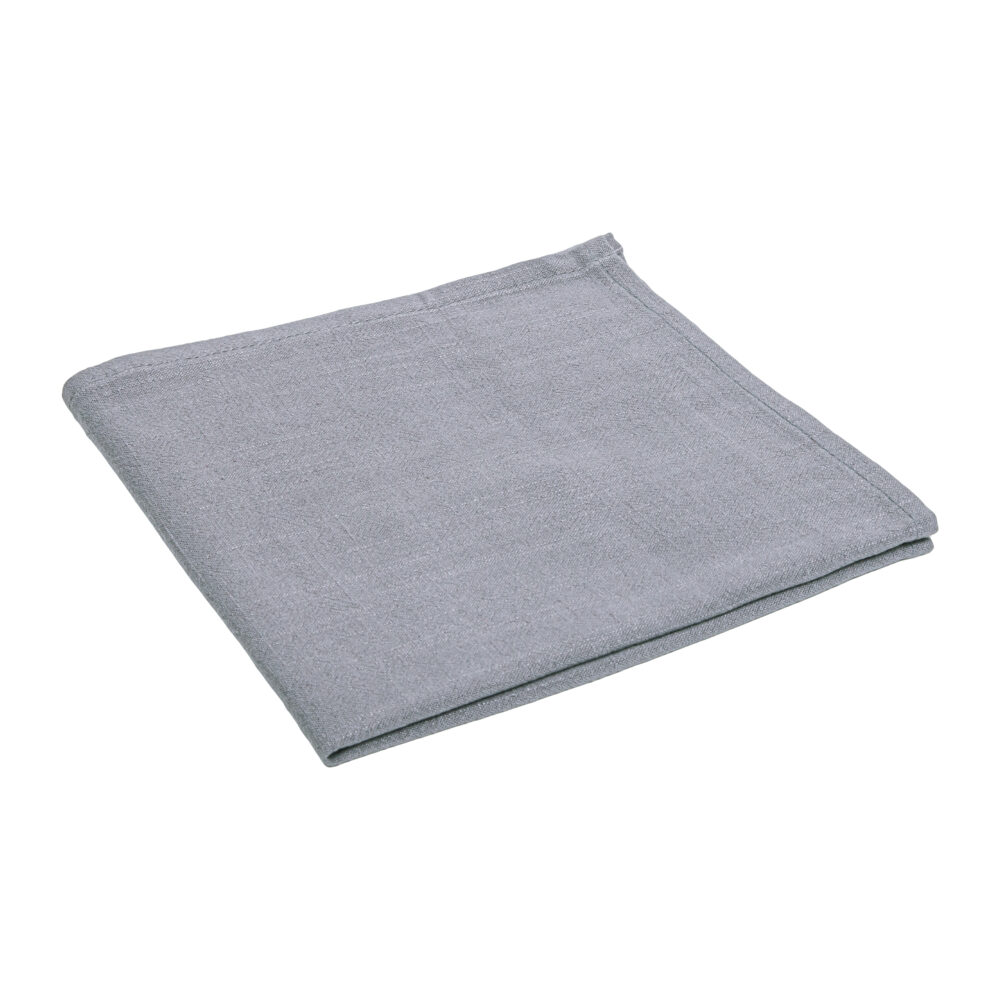 QUVIO Servet – Katoen – 40x40cm – Grijs