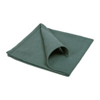 QUVIO Servet – Katoen – 40x40cm – Donkergroen