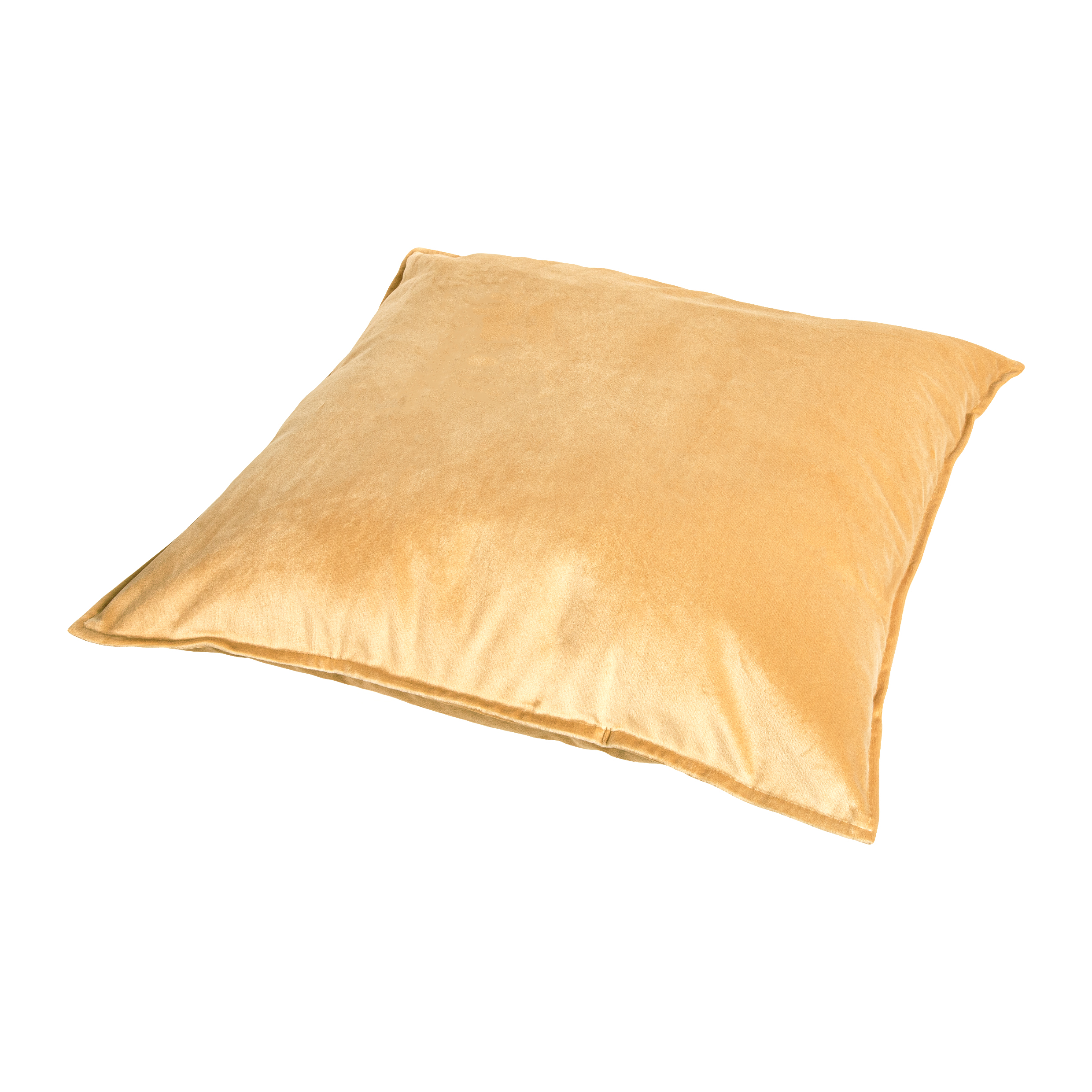 QUVIO Sierkussenhoes – 45x45cm – Fluweel – Beige