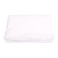 Plaid - Polyester - 200 x 230cm - Beige