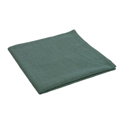 QUVIO Servet – Katoen – 40x40cm – Donkergroen