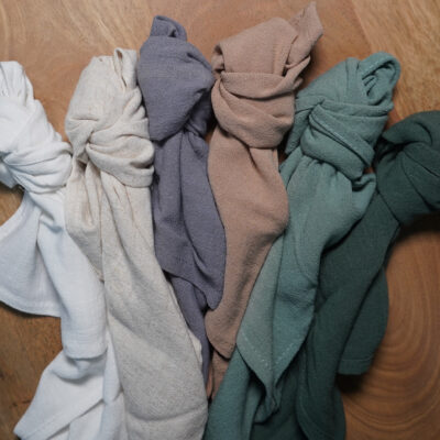 QUVIO Servet – Katoen – 40x40cm – Donkergroen