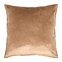 QUVIO Sierkussenhoes – Fluweel-  45x45cm – Bruin