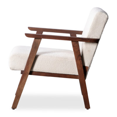 fauteuil, fauteuil stoel, loungestoel, lounge stoel, comfortabele stoel, FSC gecertificeerd acacia hout,