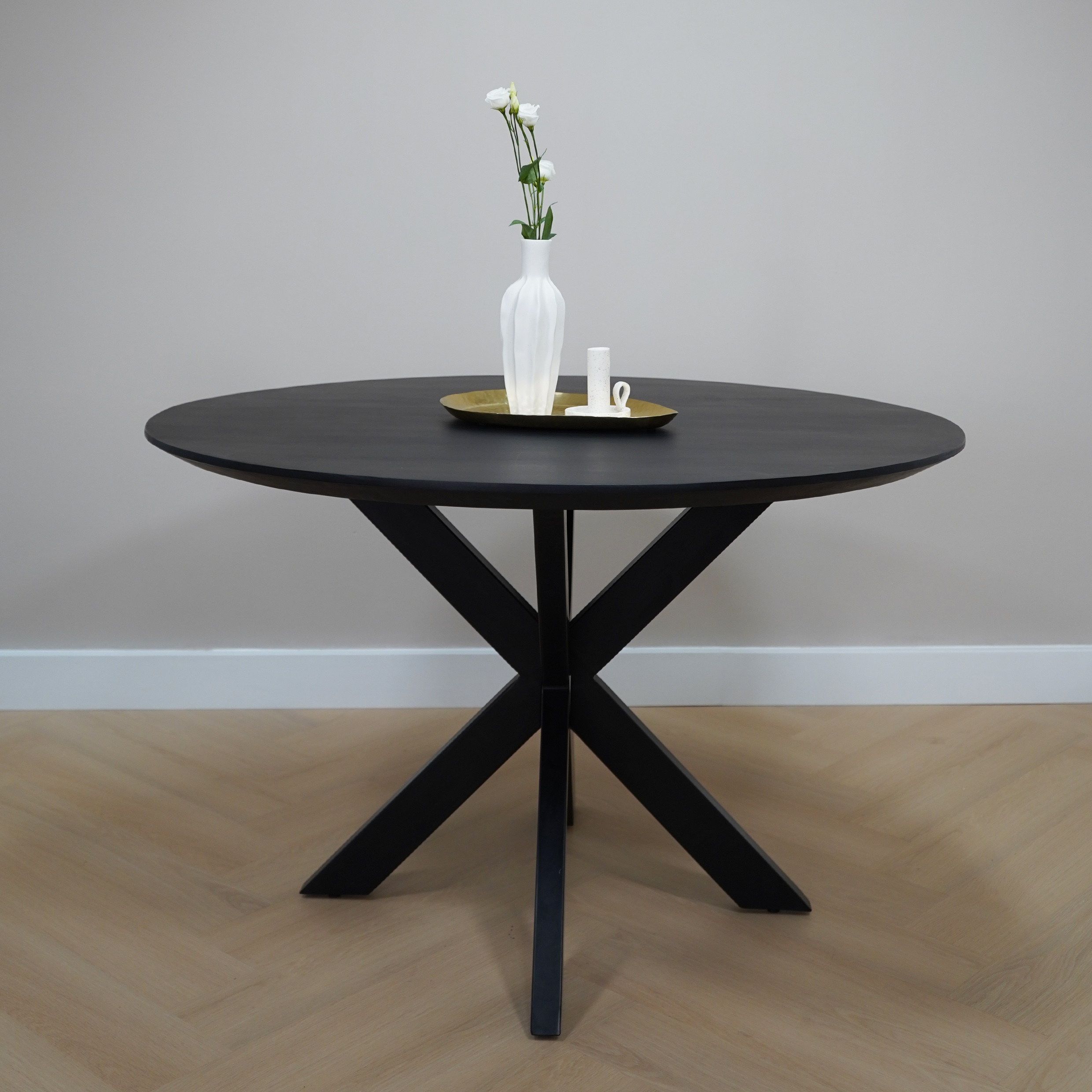QUVIO Vaas organisch design – Keramiek – Wit