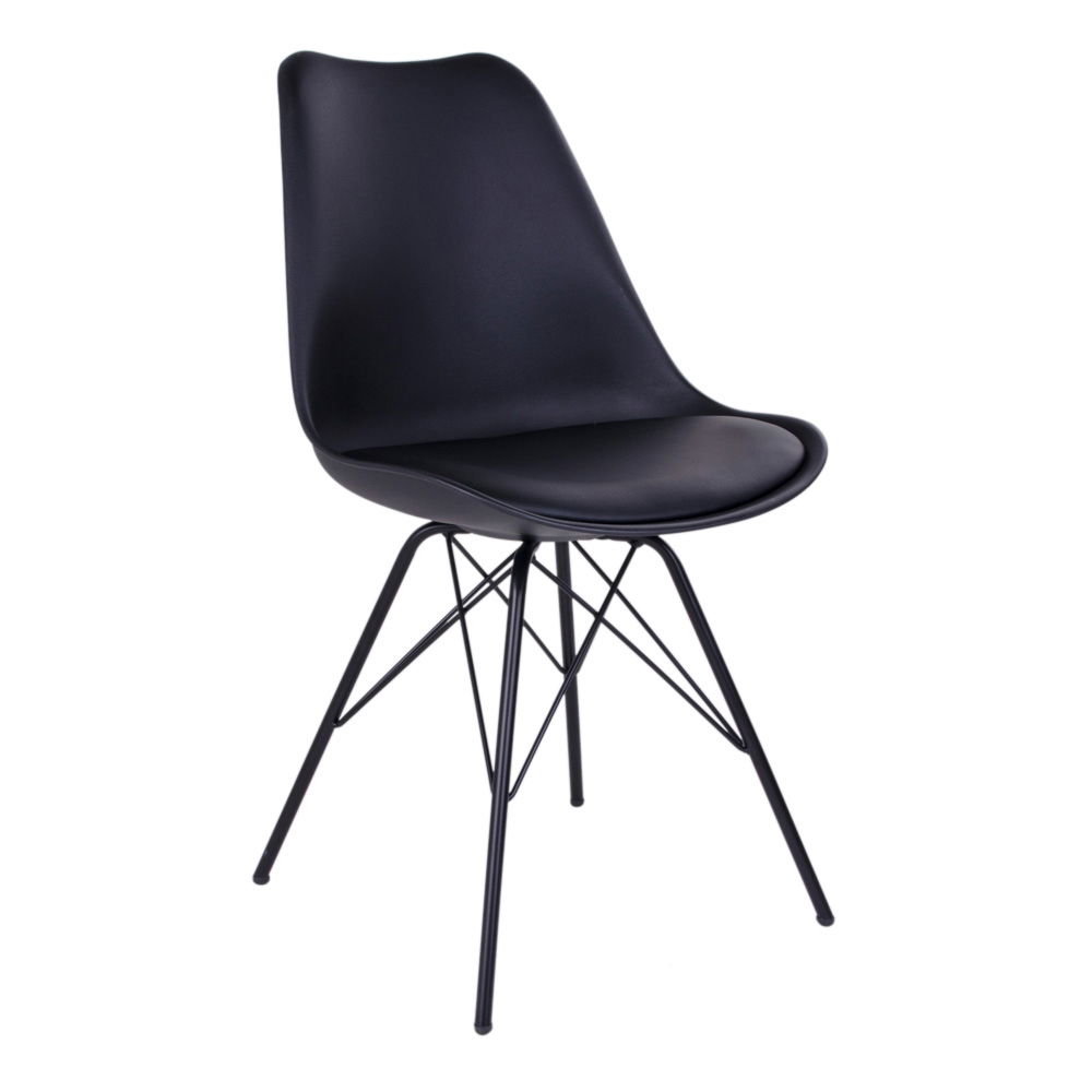 QUVIO Eettafel Sofia – Rond – Ø120 – Stalen kruispoot – FSC®-gecertificeerd mangohout – Naturel