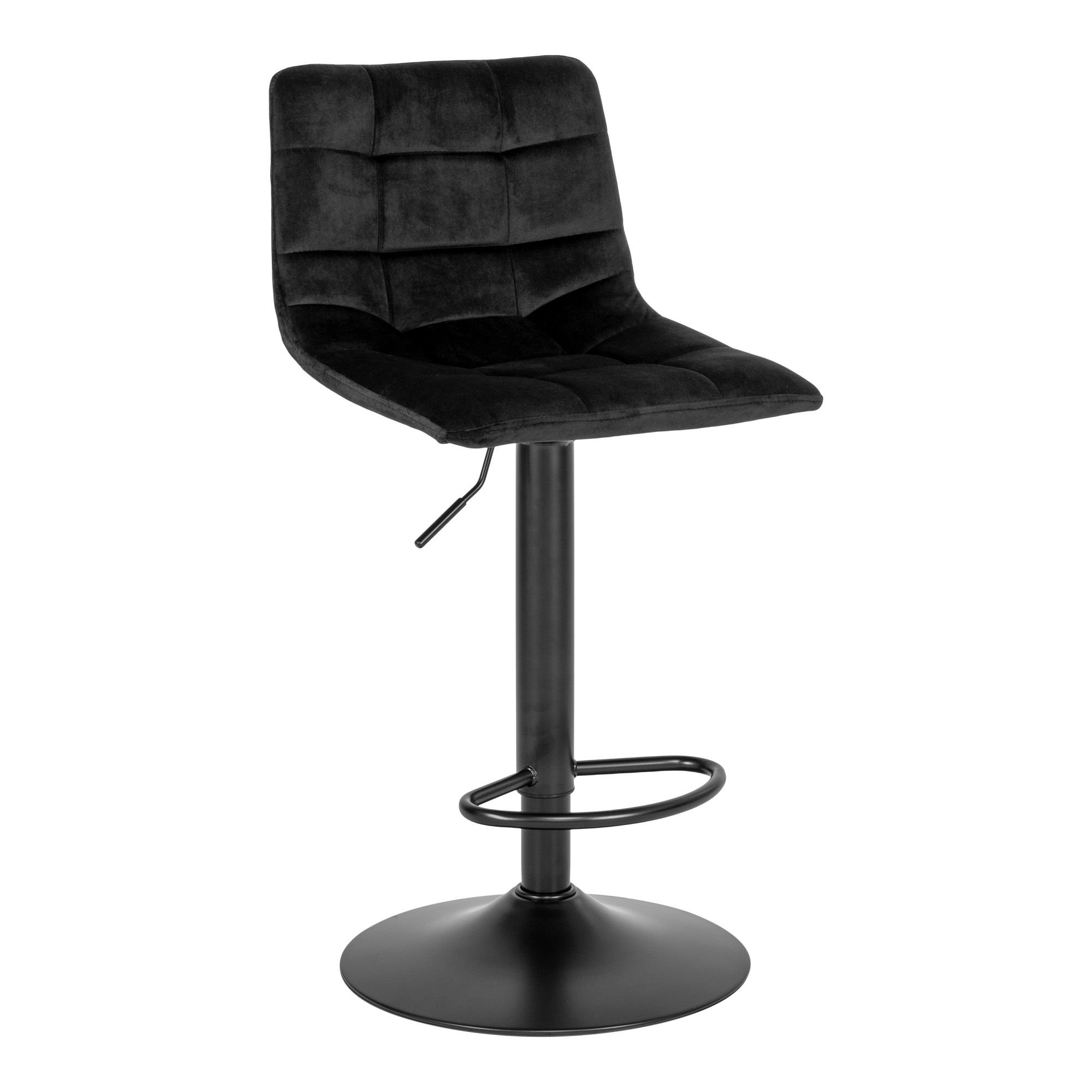 QUVIO Eetkamerstoelen Logan – Polyester – Staal – Lichtgrijs – Set van 2