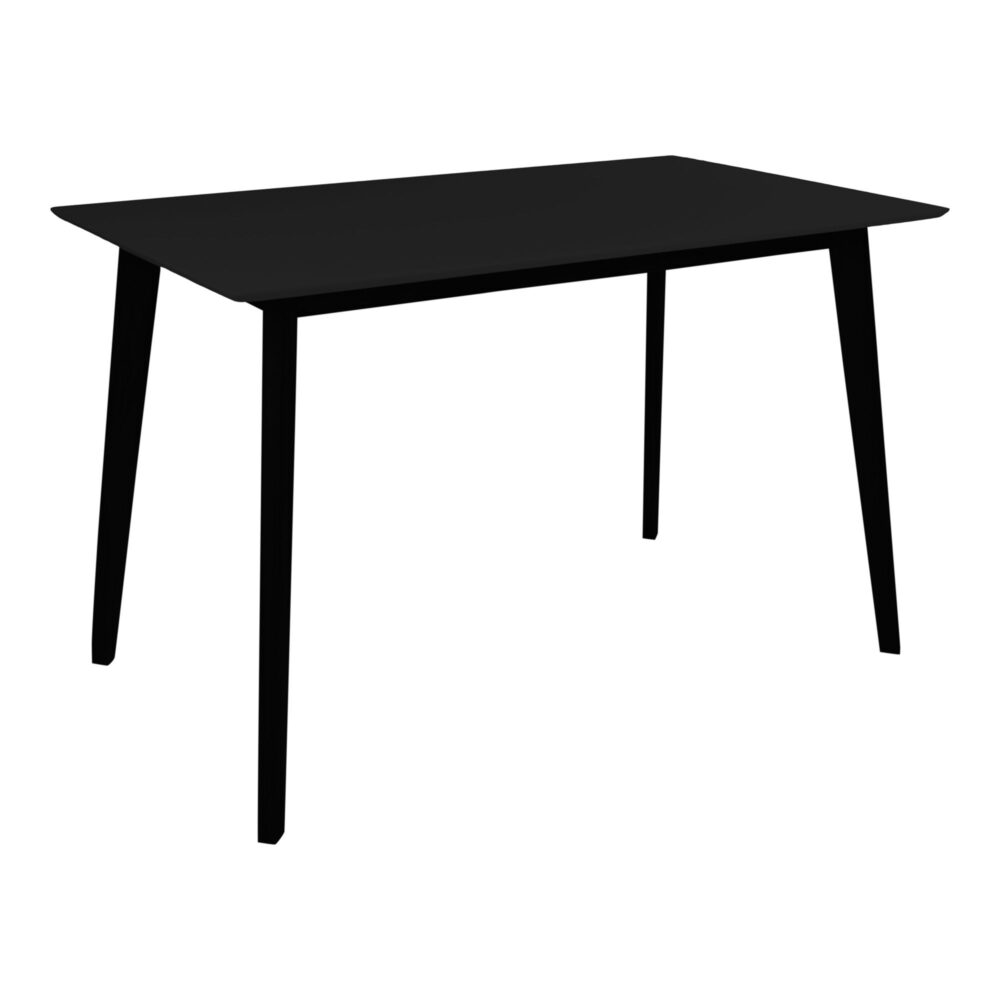 QUVIO Eettafel Berlin – Zwart – 70x120x75 cm