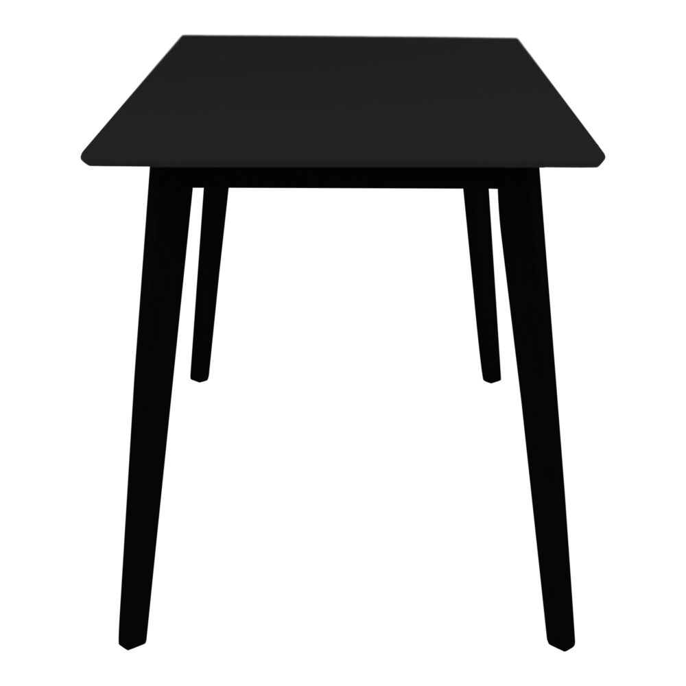 QUVIO Eettafel Berlin – Zwart – 70x120x75 cm