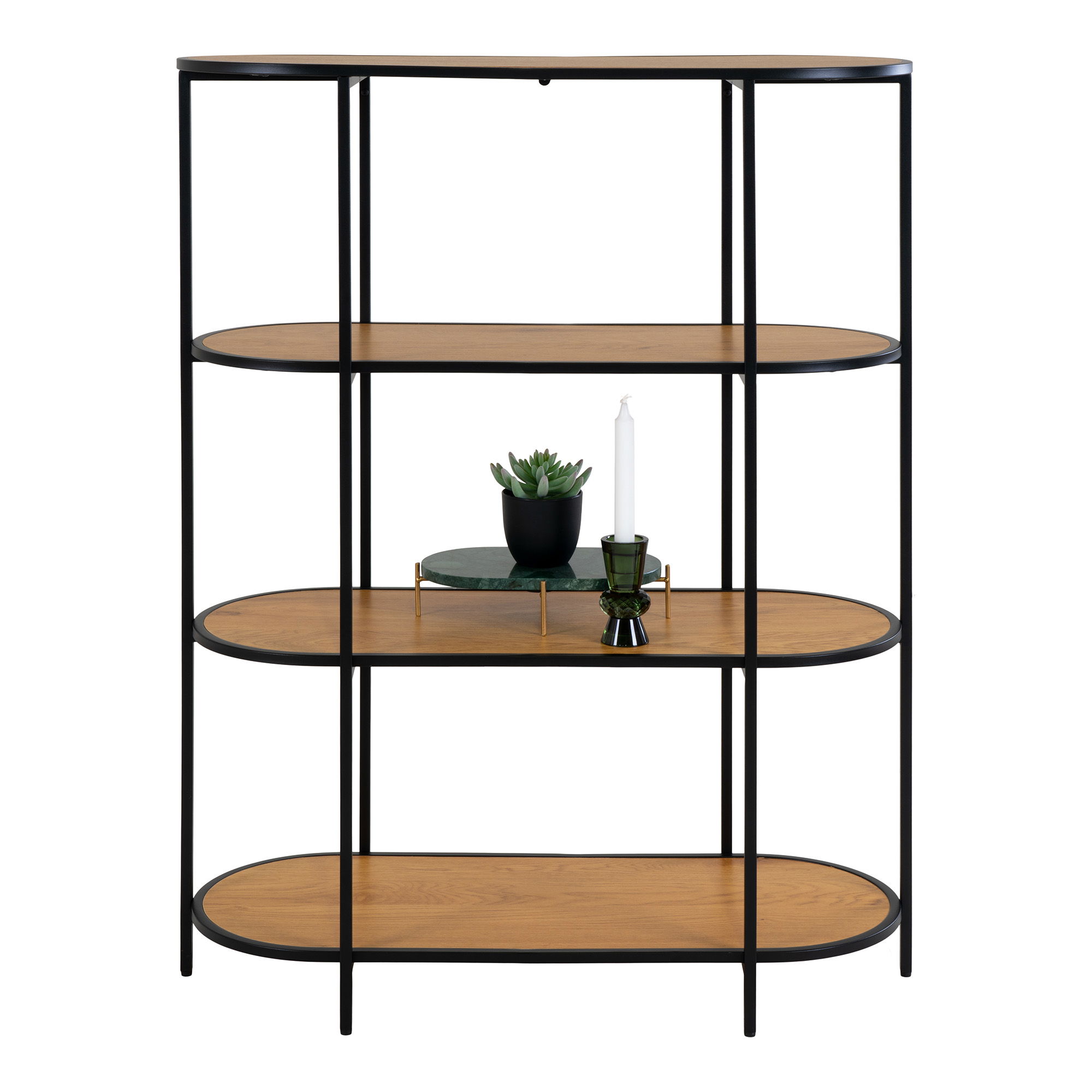 QUVIO Tijdschriftenrek voor wandmontage – Draadstaal – 10.5 x 25 x 37 cm