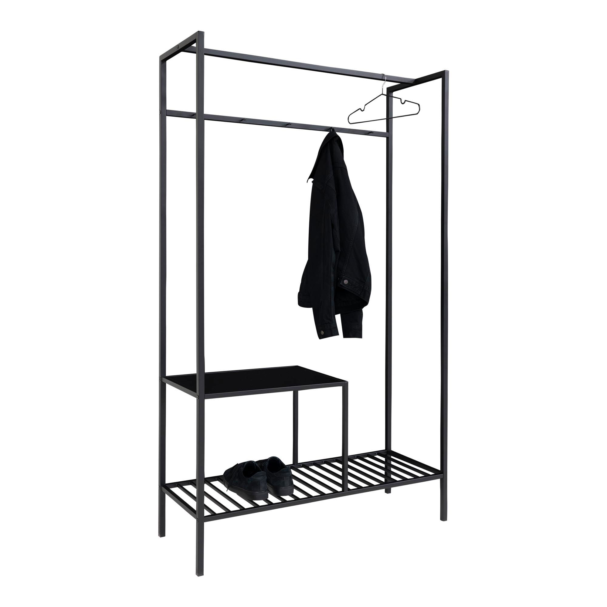 QUVIO Bedtafel met bekerhouder – Verstelbaar – Bruin