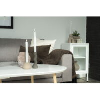 QUVIO Luxe en warme plaid – Bruin – 130×170 cm – Wol