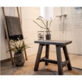 QUVIO Vloerkleed Bombay – Natuurlijke Jute – 90 cm Diameter