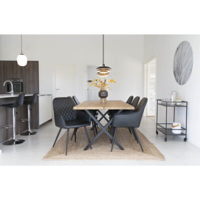 QUVIO Gevlochten Jute Vloerkleed – Naturel – 180×240 cm