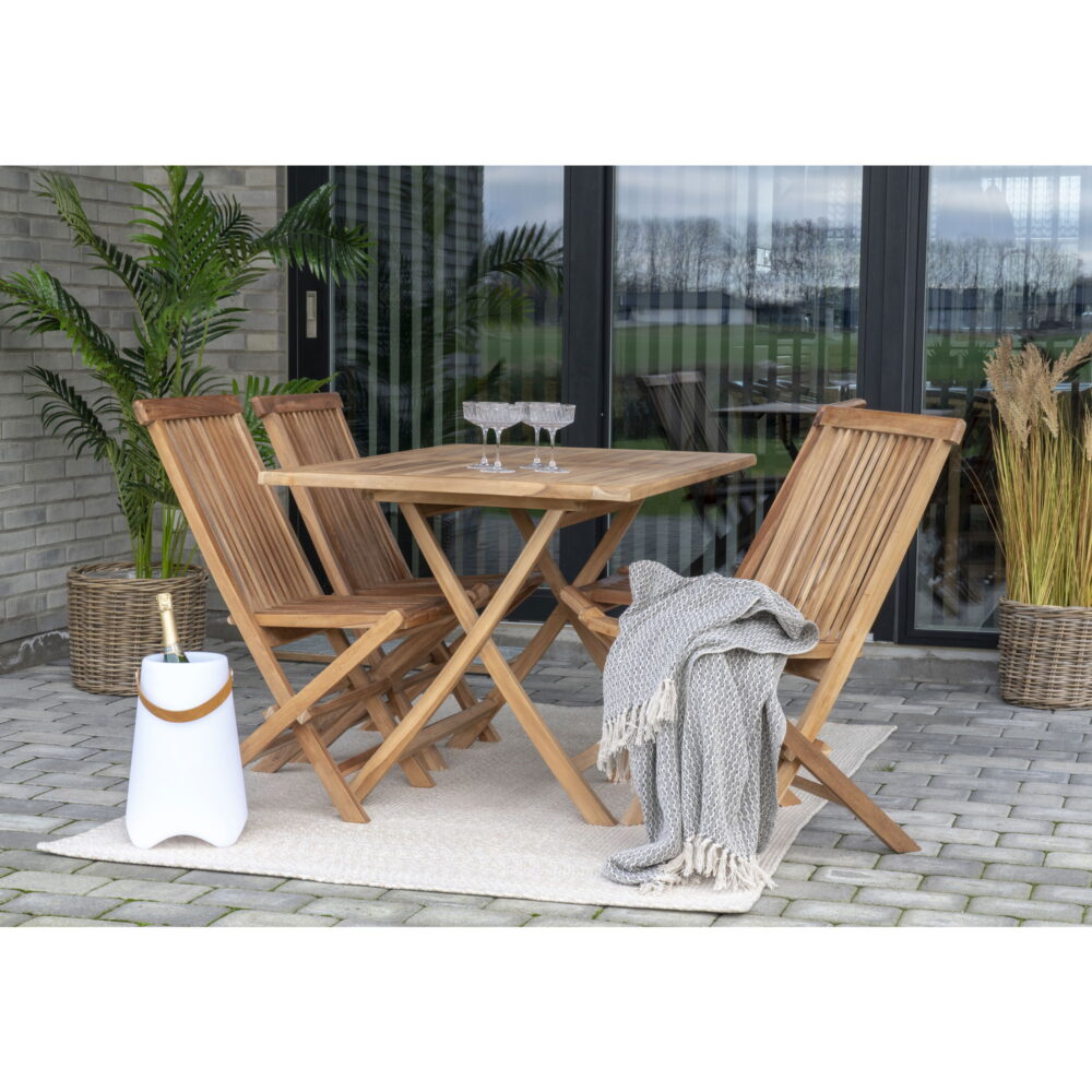 QUVIO Vloerkleed Menorca – Zandkleurig -140×200 cm