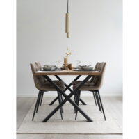 QUVIO Vloerkleed Menorca – Zandkleurig -140×200 cm