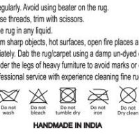 QUVIO Vloerkleed Vienna – Handgeweven Ivoorkleurig – 160×230 cm