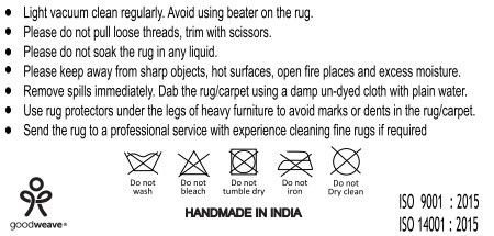 QUVIO Vloerkleed Vienna – Handgeweven Ivoorkleurig – 160×230 cm