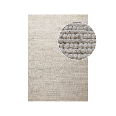 QUVIO Handgeweven Vloerkleed – Natuurlijke Tinten – 160×230 cm