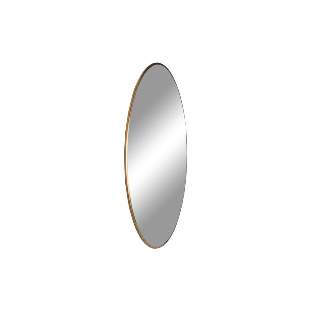 QUVIO Spiegel Paris – Stijlvol en Functioneel – Messing Look – 40 cm