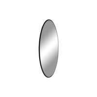 QUVIO Ronde Spiegel – 40 cm – Zwart – Staal – Modern Design
