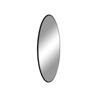 QUVIO Spiegel rond – Ø 60 cm – Zwart