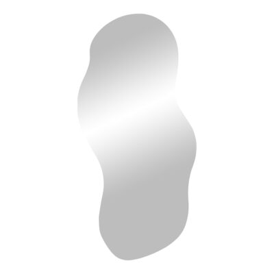 QUVIO Spiegel organische vorm – Glas – 40×80 cm