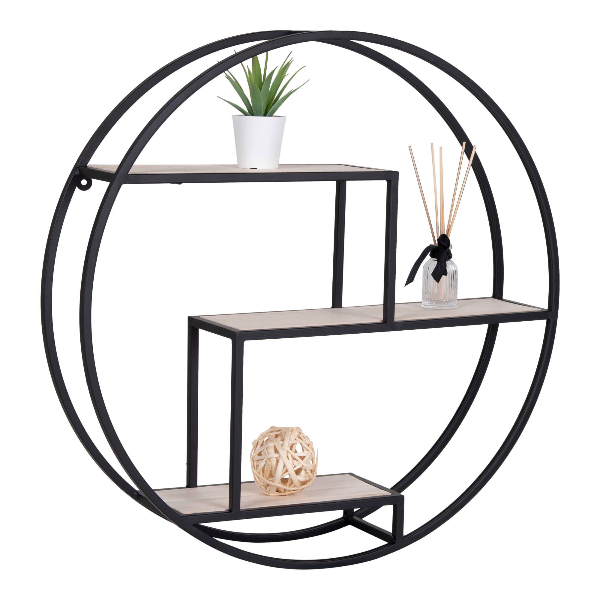 QUVIO fotolijst – Metalen frame – Wit vaasje