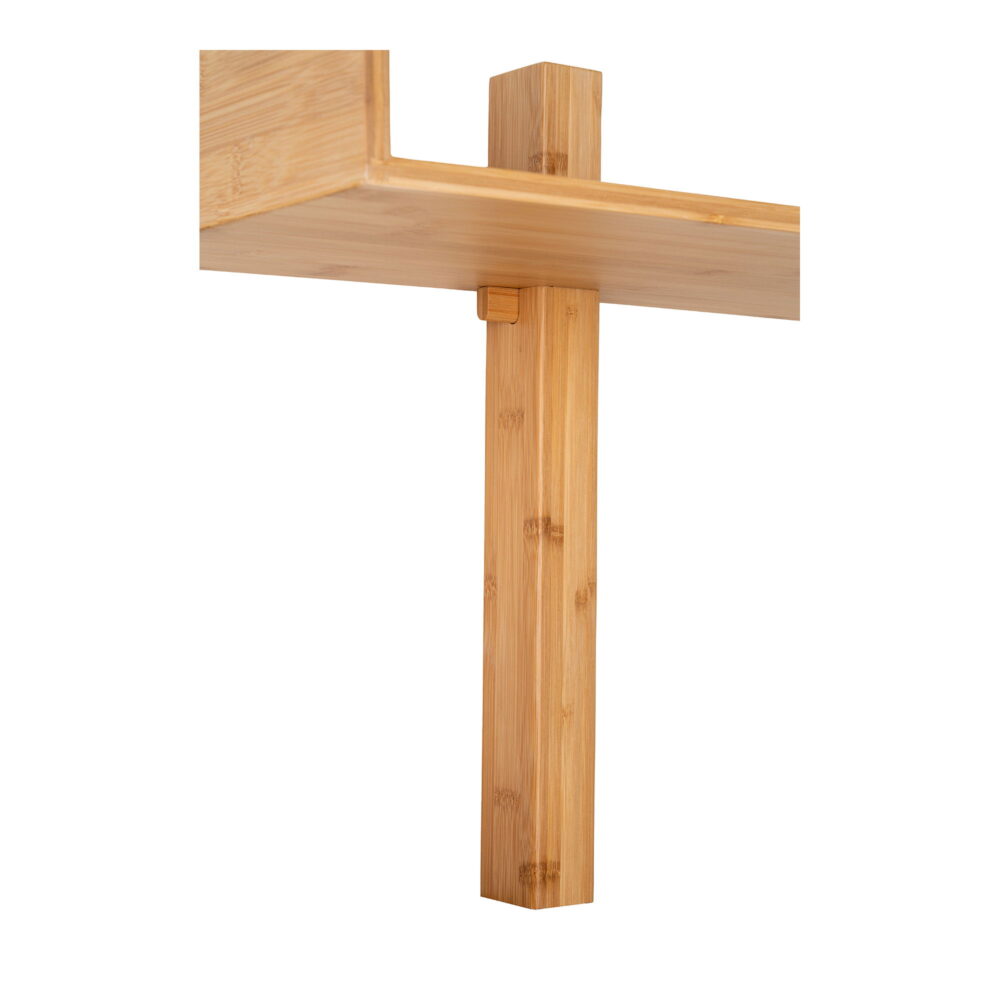 QUVIO Wandplank Wenen – Bamboe – Naturel – 50×36 cm