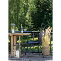 QUVIO Manden met handvaten  – Naturel- Zeegras – Set van 3