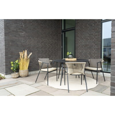 QUVIO Plantenmanden – Rattan – Naturel – Set van 2